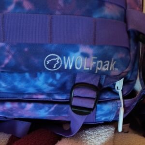 WOLF Purple Travel Bag for Women